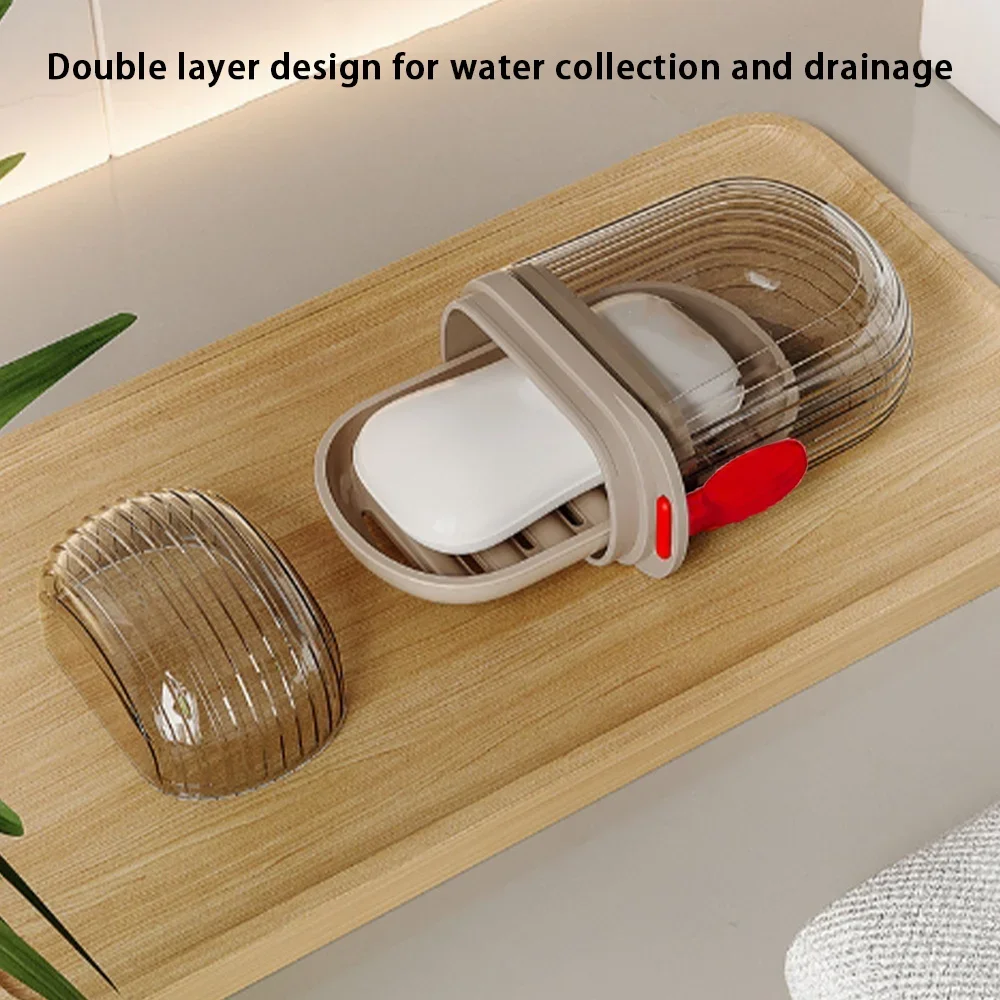 1pcs Soap Box Tray Soap Case Organizer Box Sealed Storage Box For Home Bathroom Initial Name Graphic Letter 26 Letters Pattern 4