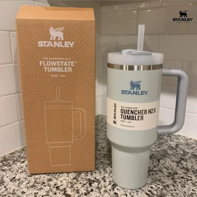 Stanley 40 oz. Adventure Quencher Tumbler with Straw and Lid Stainless  Steel Vacuum Travel Mug Insulated Cup for Cold Warm