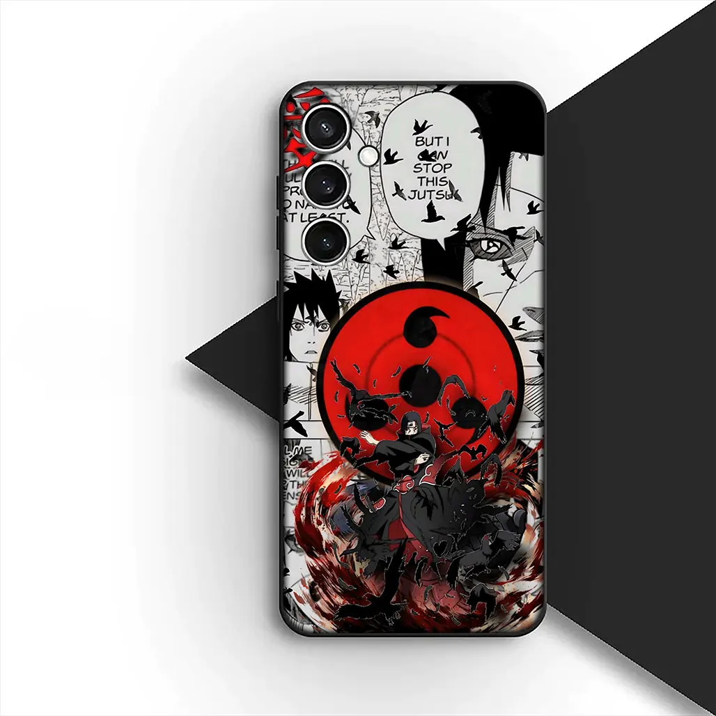 Anime Uchiha Itachi Naruto Silicone Phone Case Cover