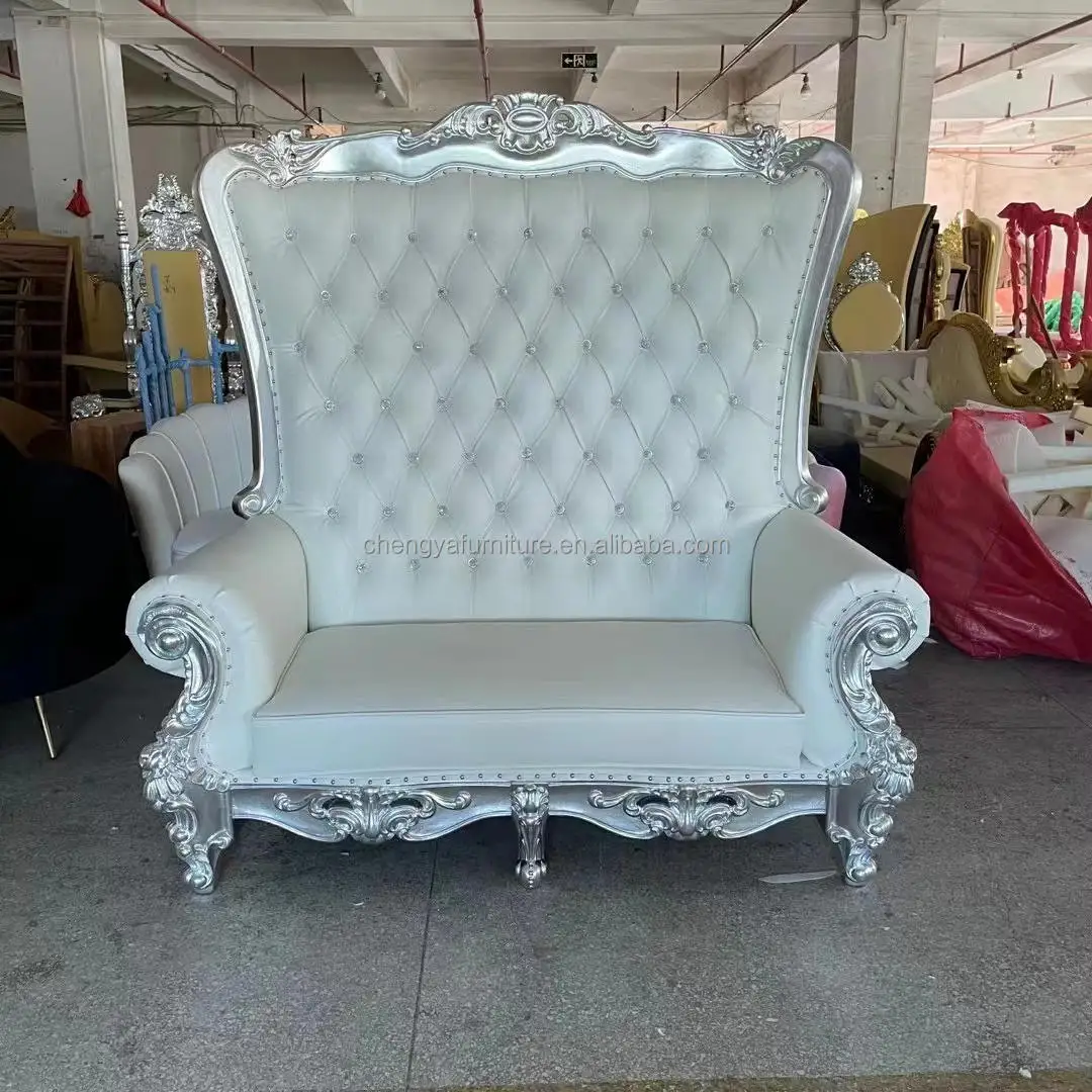 Modern casual simple hotel king chair luxury high back wedding chair