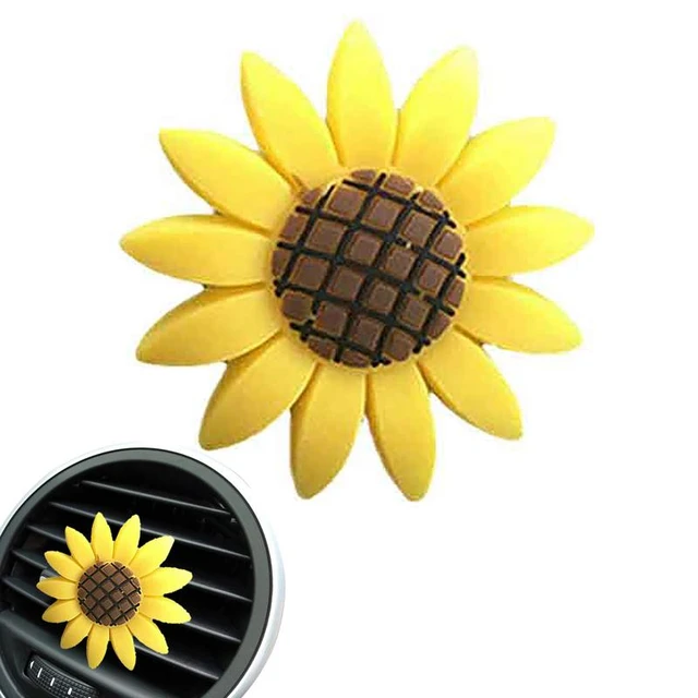 Auto Sonnenblume Entlüftung clips Sonnenblume Parfüm Clip mit