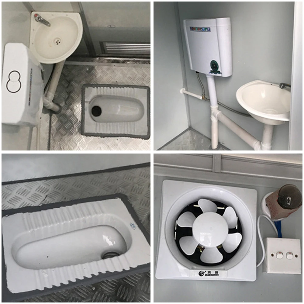 EPS mobile toilet tourist attraction park construction site community school hospital