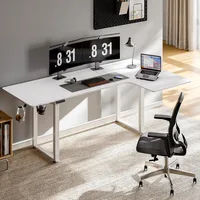 Standing Desk, 71x43 Inches L Shaped Desk with 4 Legs, Dual Motor and Memory Controller, Electric Stand Up Desk Adjustable Heigh 1