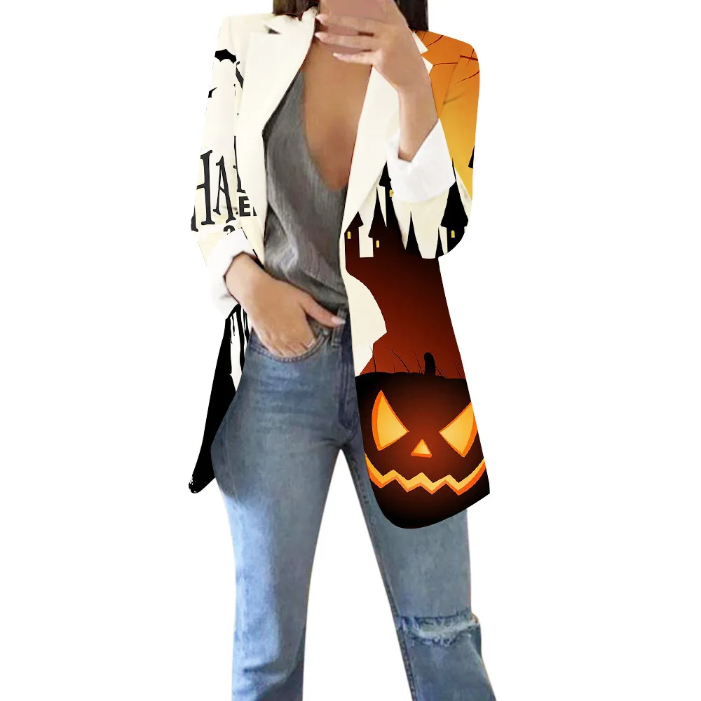 Spring Women's Jacket Suits Elegant  Office Ladies Oversize Long Sleeve Blazers Casual Single Breasted Suit Coats for Women 2023