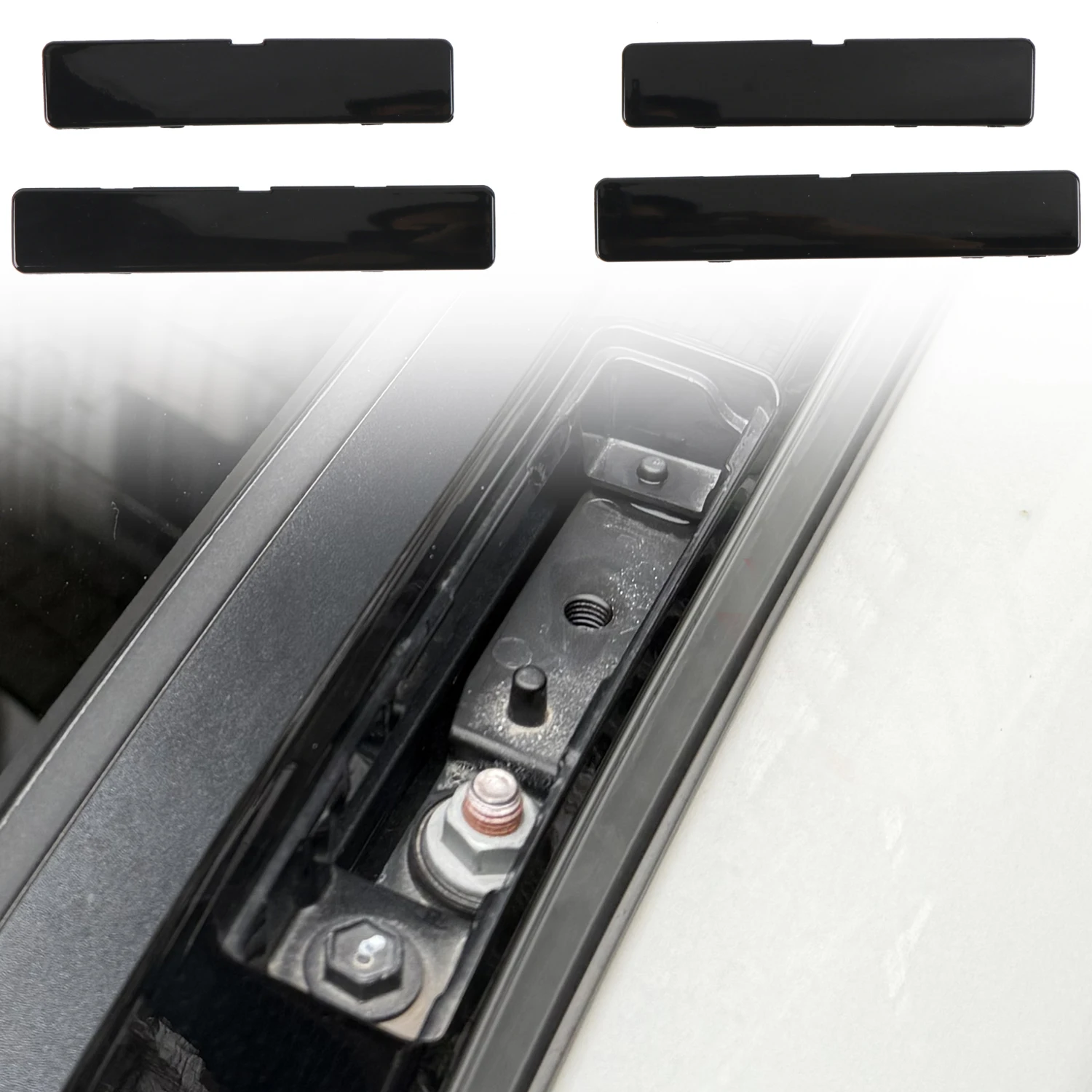 Car Roof Rack Rails Luggage Rack Protector Cover Fits for Toyota RAV4 Exterior Accessories car exterior parts