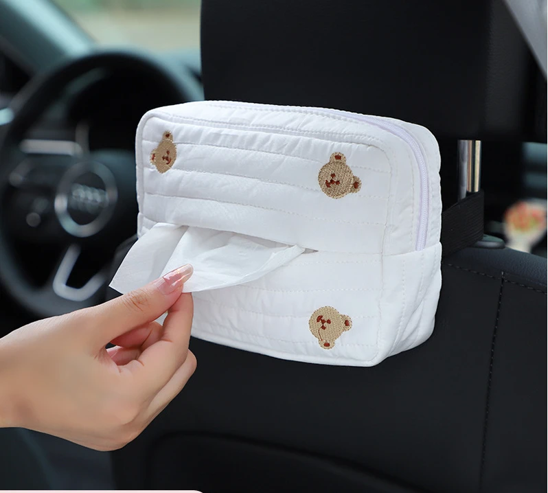 

1PC Multifunction Car Seat Organizer Mum Bag Baby Tissue Box Storage Hanging Bags Car Decoration Auto Storage Easy Installation