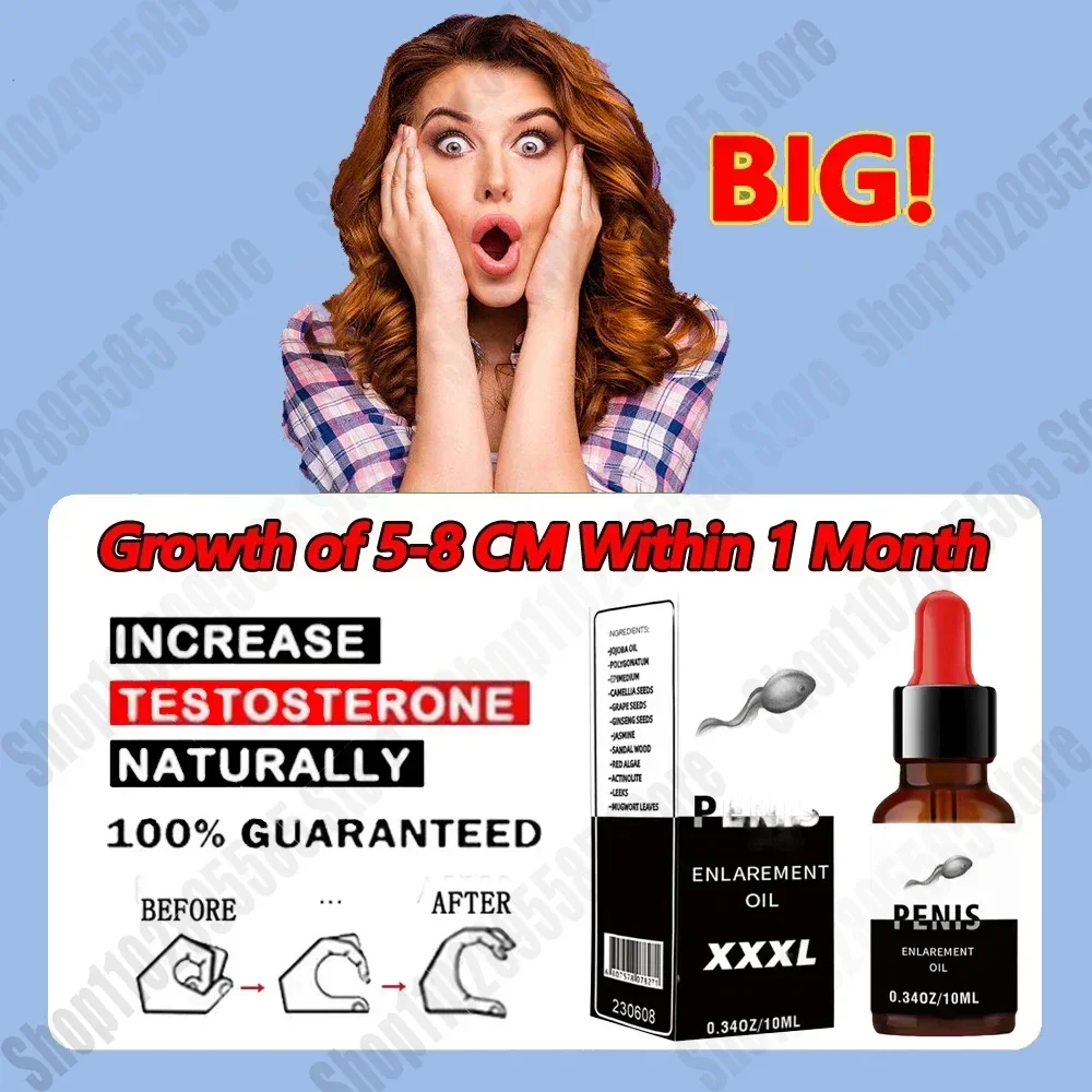 penis enlargement oil Big Dick Male Penis Enlargement Oil XXL Cream Increase Xxl Size Erection Product Extender Pills Sex Product