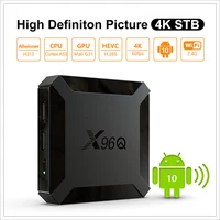Android 10 X96Q TV Box 2GB 16GB Allwinner H313 Quad Core 4K Smart TV BOX Wifi X96 1GB 8GBSet Top Box 2