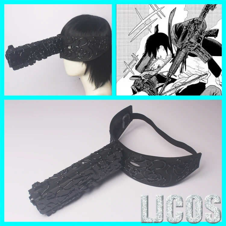 

Anime Chainsaw Man Hayakawa Aki Eye Mask Gun Cosplay Weapon Props for Christmas Carnival Party Comic show Costumes Accessories