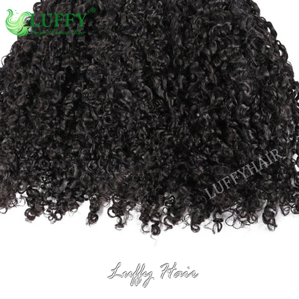 Curly Tape In Human Hair Extensions for Black Women Brazilian Hair Curly Skin Weft Adhesive Invisible Tape in 40Pcs/Pack