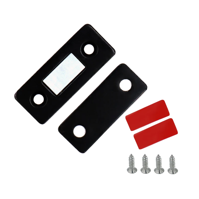 Magnetic Cabinet Catches 2pcs/Set Magnetic Cabinet Catches Magnet Door Stops Hidden Door Closer For Closet