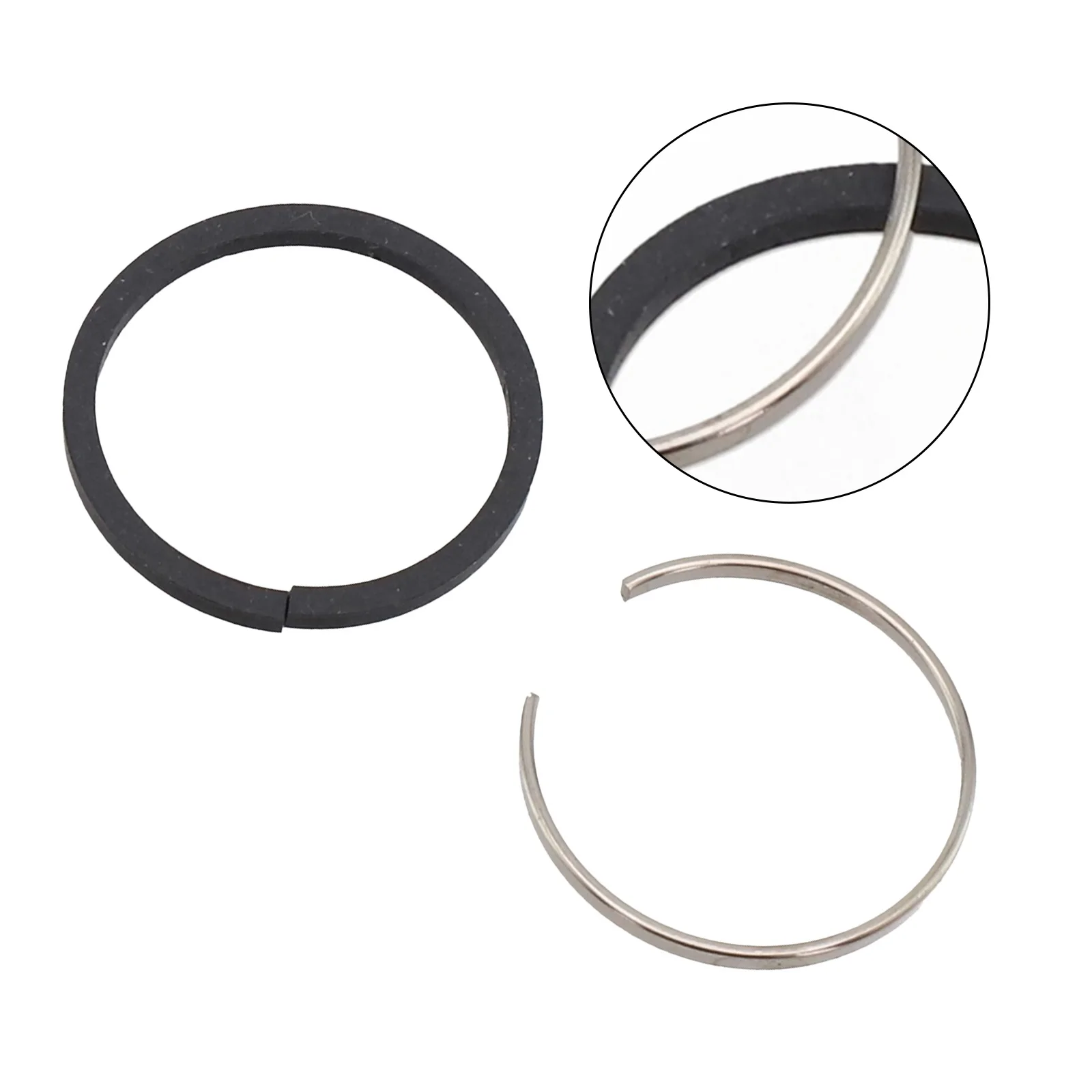 

2pcs Metal Piston Rings Steel Ring For HM0810 Electric Pick Demolition Hammer Tools Parts Metal Power Tool Accessories