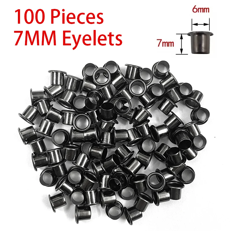 Eyelets for DIY Kydex Sheath making 7mm rivet 100 Pieces