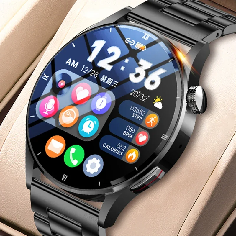 

Новинка, Смарт-часы Huawei GT3 Pro AMOLED, мужские Смарт-часы с индивидуальным циферблатом, функцией ответа на звонки, спортивный фитнес-трекер, мужские водонепроницаемые Смарт-часы