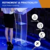 Slanted Podium Lectern Conference Pulpit Acrylic Podium Stand Clear Transparent Church Lectern Pulpit  for Wedding Classroom 3