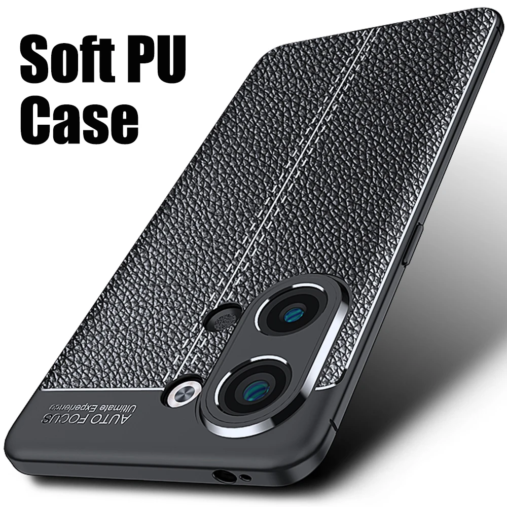 

Reno9 Classic Luxury Brand Original Shockproof Armor Cover for OPPO Reno 9 Pro Soft Leather Carbon TPU Mobile Phone Case