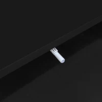 160*38*50,5 см Черная глянцевая подставка для телевизора с 3 стеклянными полками, светодиодной подсветкой, управлением через приложение, подключением Bluetooth для телевизоров 70 дюймов — изображение 6