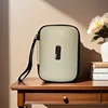 Wine Bag with Wine Glasses Travel Portable Leather Box Whiskey Cup 360ml Glass Carrier and Portable Wine Bags 1