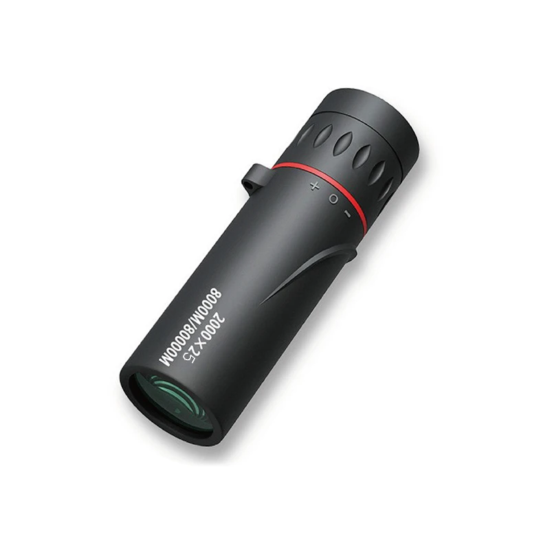 Monoculaire Compact 8x25 HD - Parfait Pour La Chasse, L'observation D'oiseaux, La Pêche