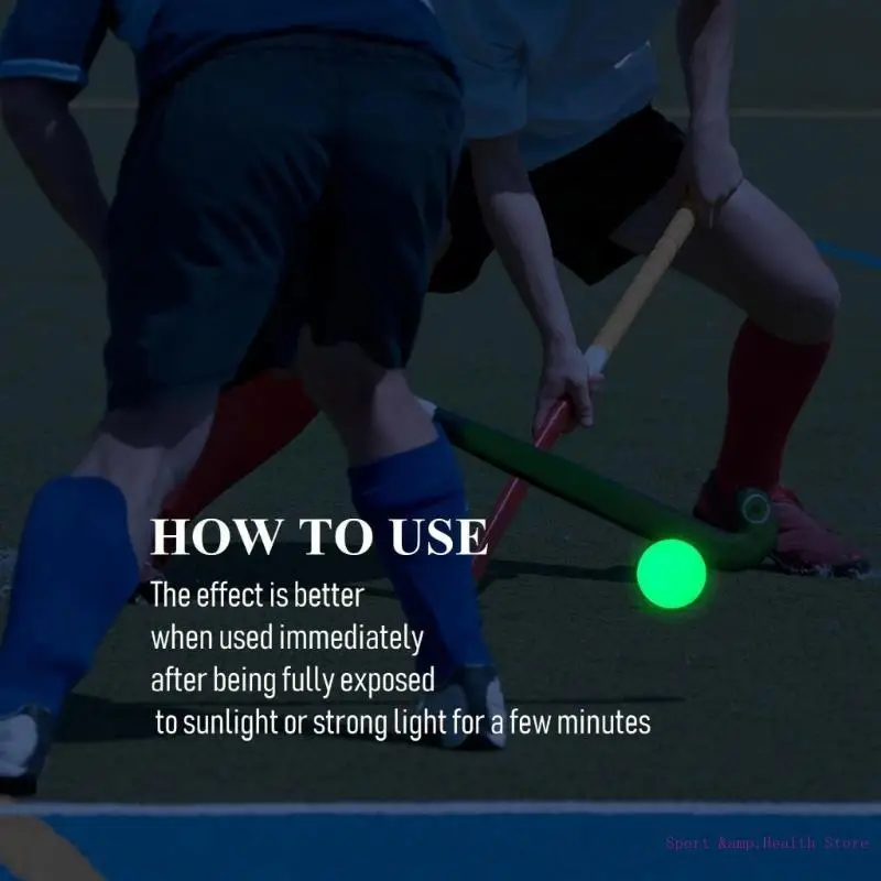Field Hockey Game Glow in Dark Ice Hockey Balls Street Balls Ice