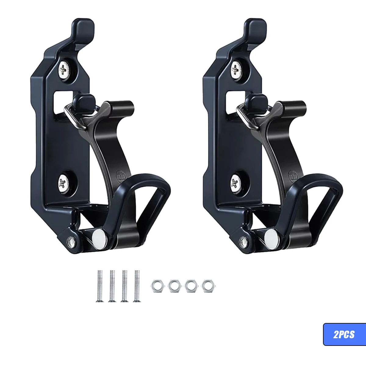Quick Release Rubber Clamps - Heavy Duty Shovel & Tool Holders For Trucks & ATVs