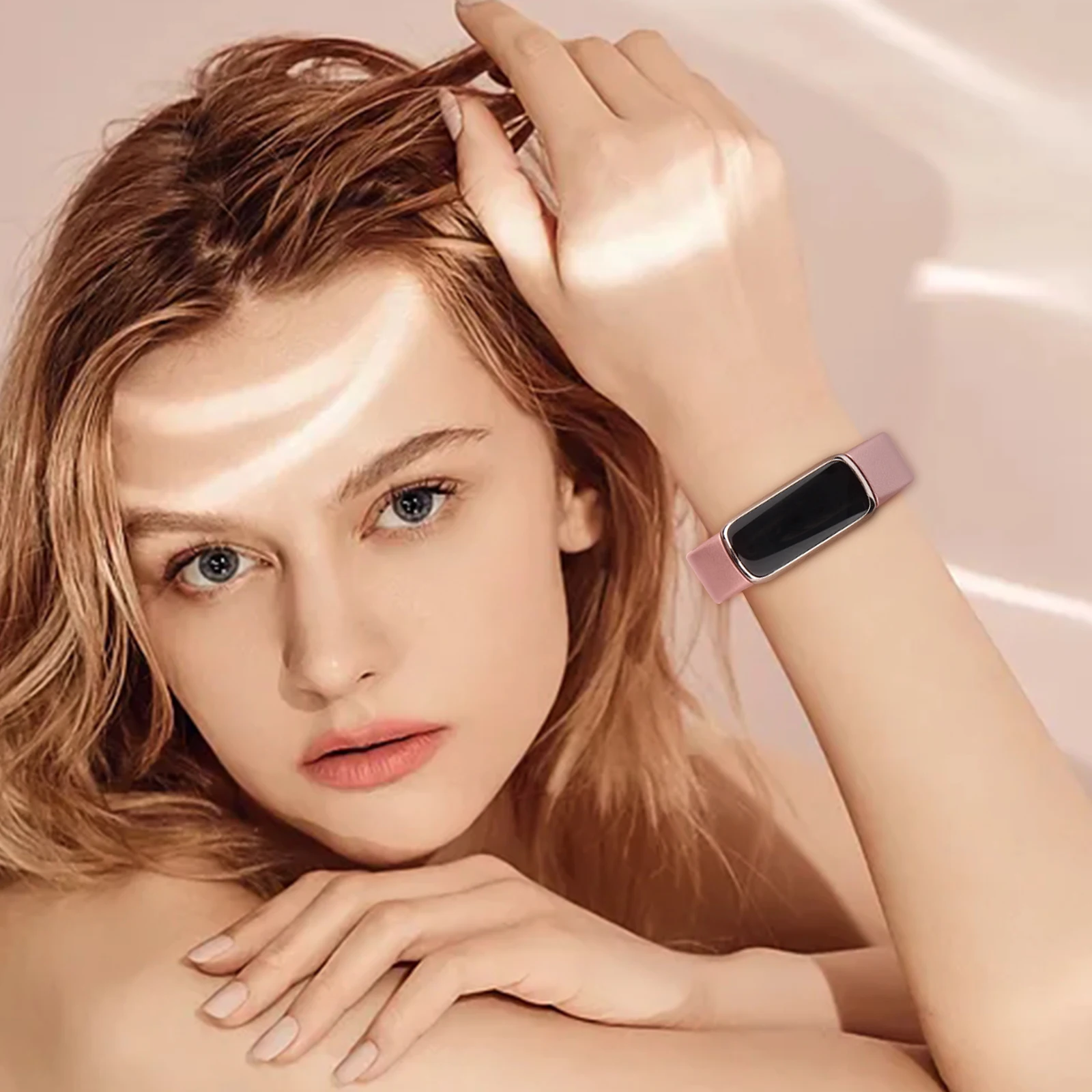 Elegant Soft Wristband Replacement for Fitbit Luxe - Premium Watch Strap Accessory