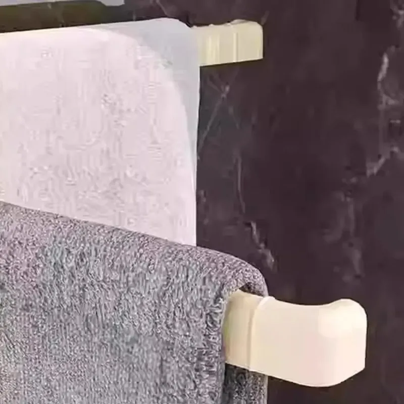 Towel Rack 3 Arm Space Saving Swivel Hanger No Drilling Strong Suction Cup for Shower Bathroom Bedroom Balcony Home