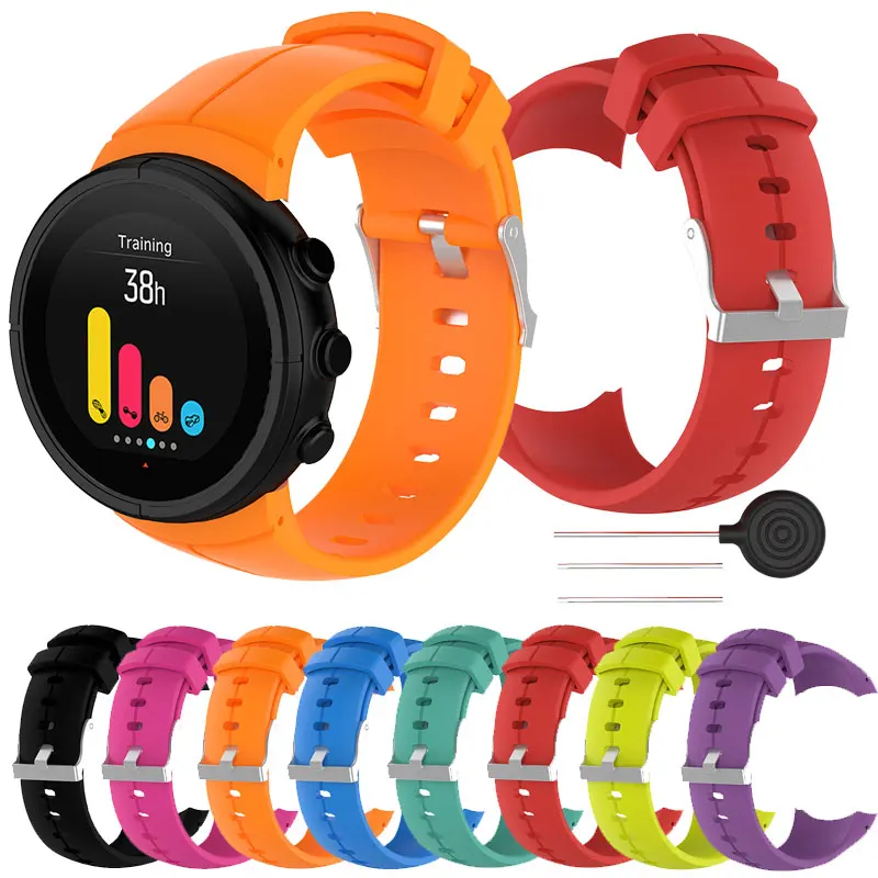 

Silicone Sports Band For Suunto Spartan Ultra Smart Watch Replacement Wrist Strap Bracelet For Suunto Spartan Ultra Correa