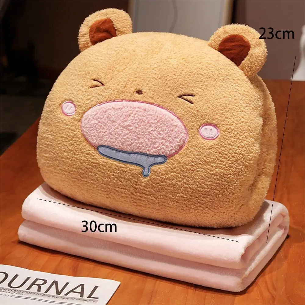 Animal Soft Hand Warmer Pillow Cute Kids Gift Plush Travel Pillow Stuffed Cushion Cartoon Animal Pillow Children 6