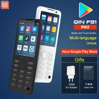 Qin F21 Pro Smart Touch Screen Phone Wifi 2.8 Inch 3GB 32GB Bluetooth 5.0 Duoqin Global Version 2120mAh Android Play Store Phone 1