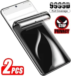 2 - Pack Privacy Anti - Spy Hydrogel Screen Protector Film for Privacy Hydrogel (For Realme C65 5G)