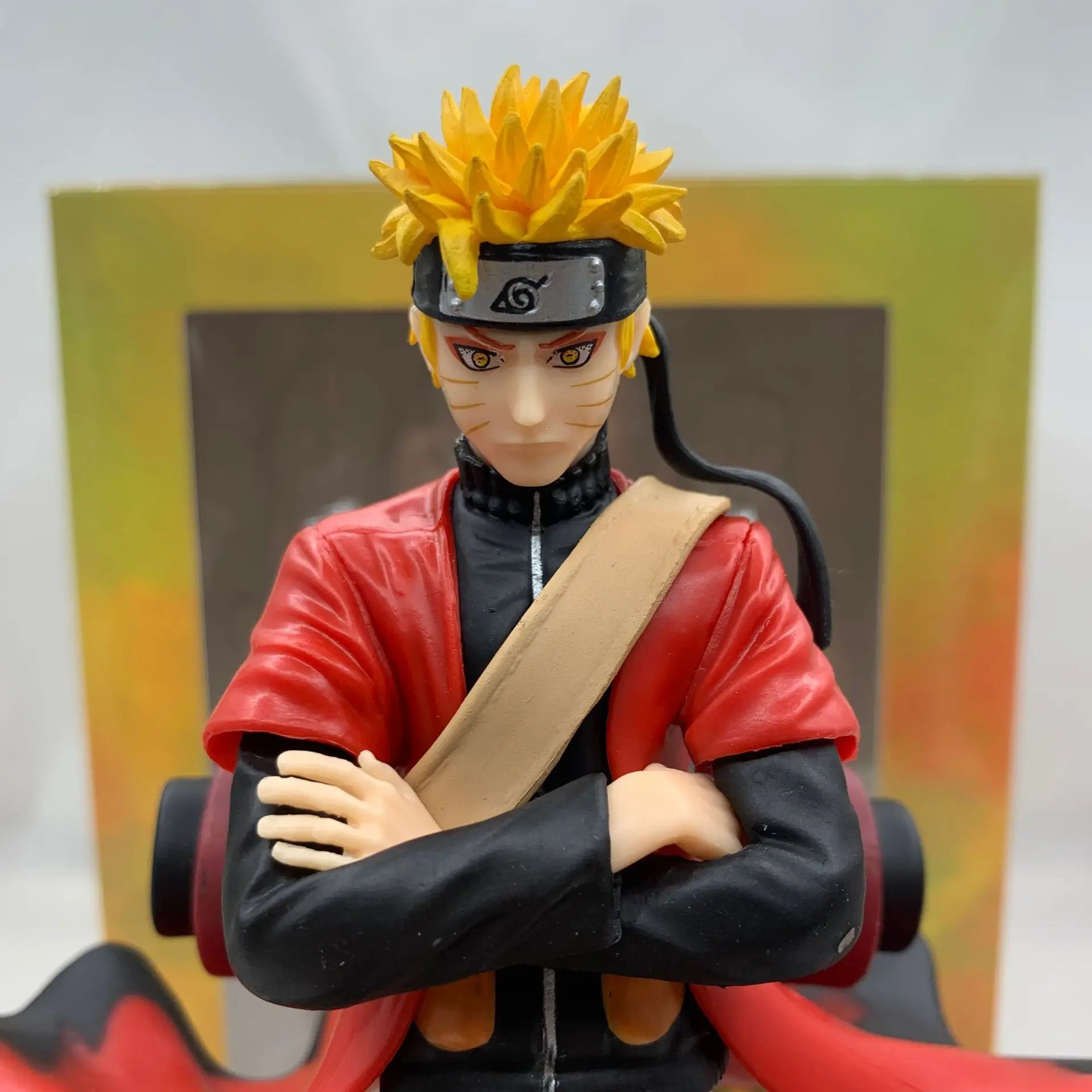 Estátua Colecionável Naruto Uzumaki Modo Sennin: Naruto Shippuden