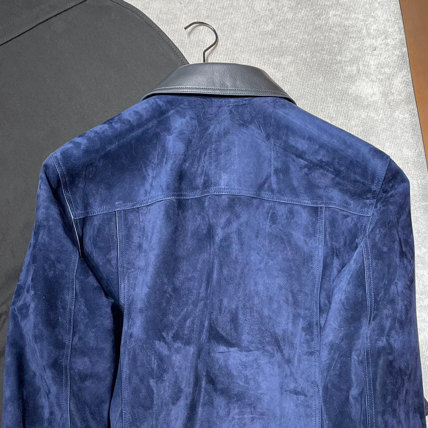 NIGO Genuine Leather Baseball Uniform Chains Camo Varsity Jacket #nigo155B  - AliExpress