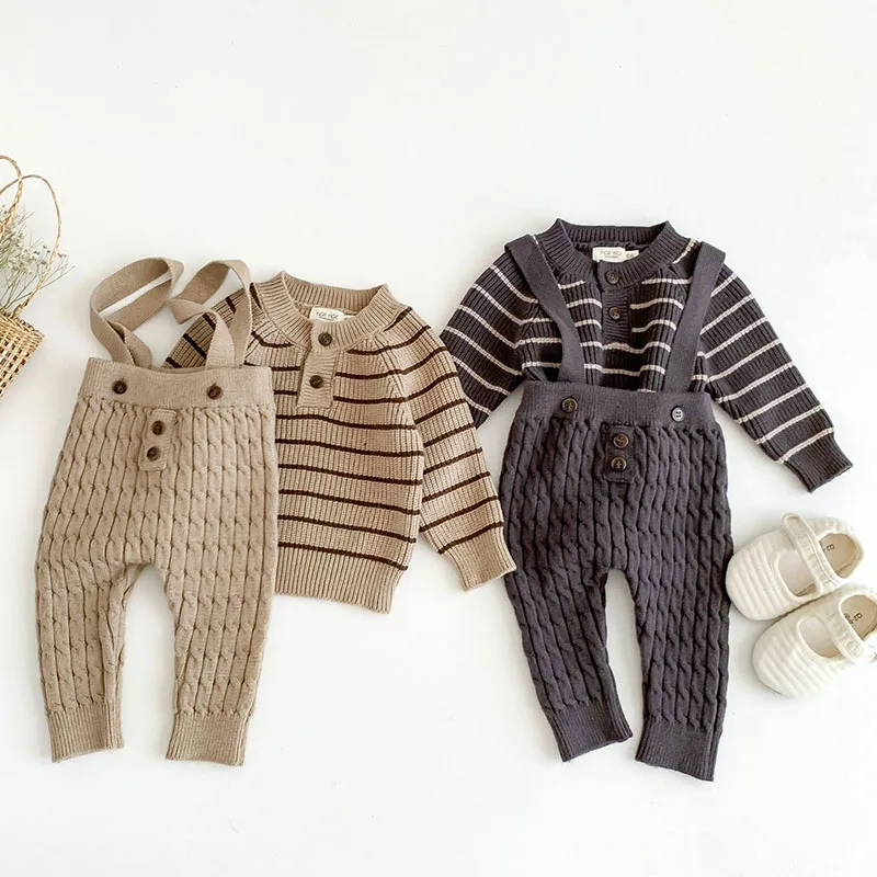 Autumn Spring Newborn Baby Boys Girls Clothing Suit Long Sleeved