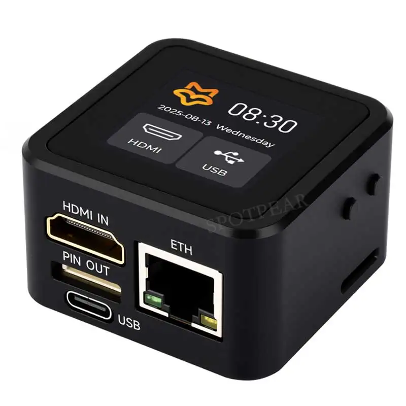 Luckfox PicoKVM KVM NanoKVM RV1106 피코 원격 제어/전원/데스크탑 유지보수 서버 HDMI USB (PiKVM 라즈베리 파이용)