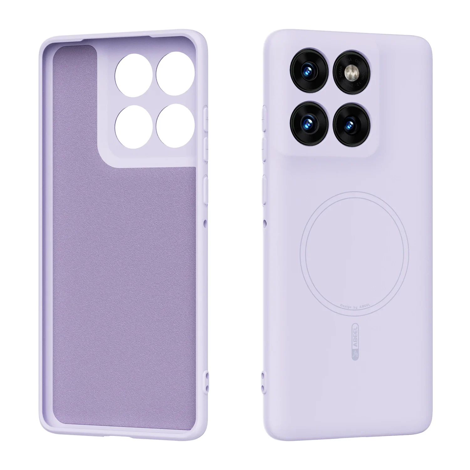 Official Soft Liquid Silicone Magnetic Phone Case in Handcrafted Design