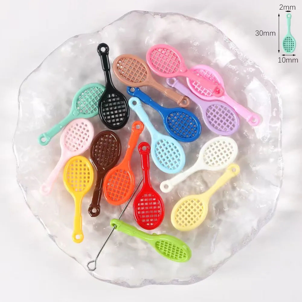 10 stücke Acryl Bunte Zufällige Herz Blume Stern Form Anhänger Charms Für DIY Handgemachte Ohrring Armband Halskette Schmuck Machen – Detail 6