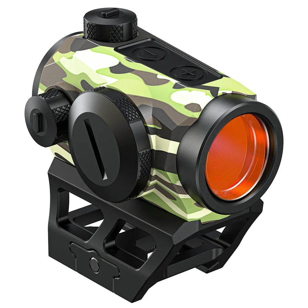 2 MOA Red Dot Sight 1X20mm Optics Scope with Riser Mount for Rifle Hunting-Red Dot Sight with Riser