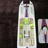 RC Cat Ship Electric Remote Control Boat Model Finished Toy Gift Racing Boat Model Finished White Small Ghost Speed Boat 6