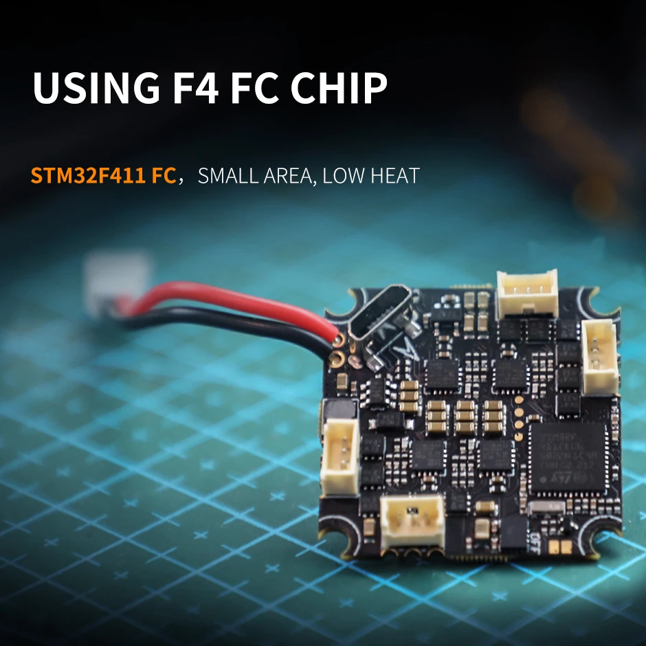 

T-двигатель F06A AIO F411 Flight 1S 6A ESC ELRS-VTX для FPV Фристайл дроны Рамка DIY части