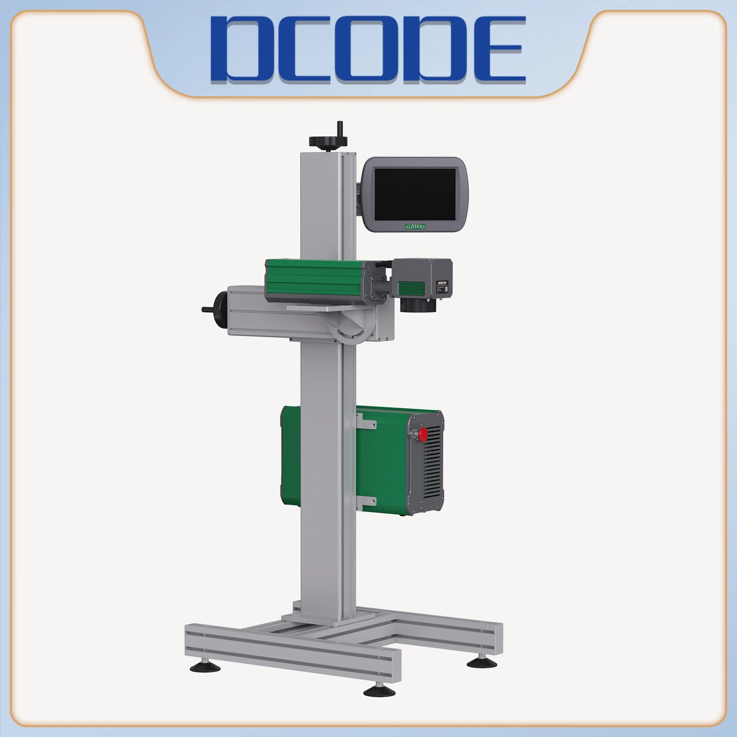 DCODE PL2 광섬유 플라잉 레이저 마킹기 레이저 조각기 레이저 각인기 금..