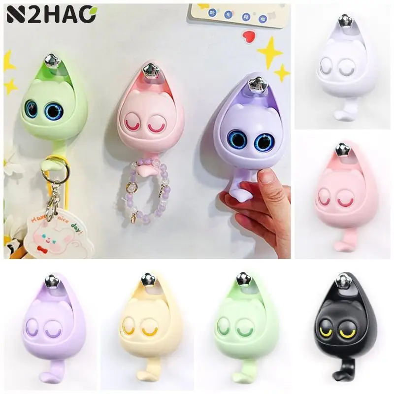 

Creative Cute Cartoon Cat Hooks Wall Shlef Hook For Clothes Hat Scarf Key Holders Animals Hanger Rack Home Decoration Hanger