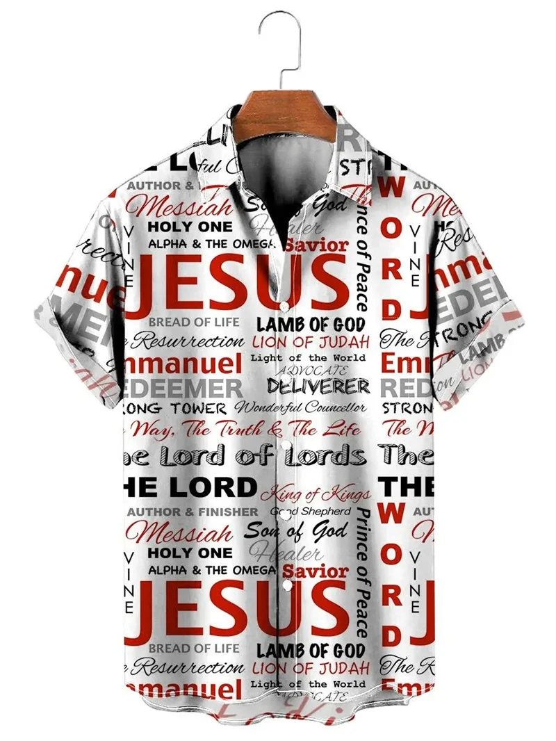 

God Loves The World Jesus Love Me Hawaiian Shirts Mens Womens Fashion Cool Beach Shirts Summer Cool Floral Shirt Tops Clothes