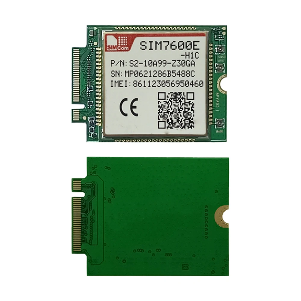 

SIMcom SIM7600E-H1C M.2 LTE Cat4 4G Module SIM7600E-H1C M.2 B1/B3/B5/B7/B8/B20 B38/B40/B41 for EMEA/Korea/Thailand