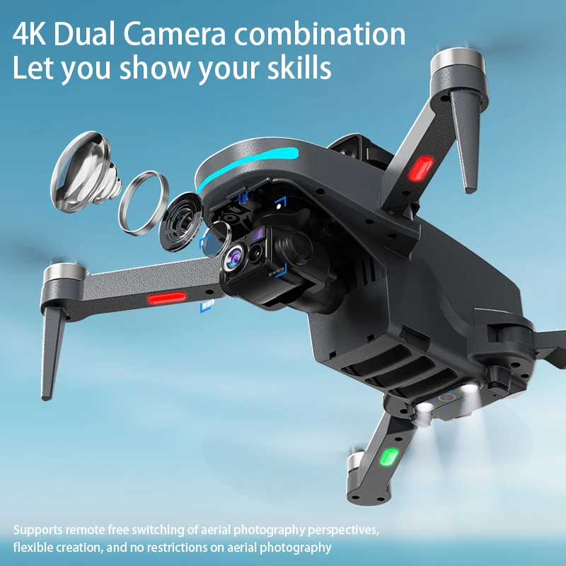 Drone L200 Plus MAX GPS con giunto cardanico a 3 assi professionale 4K HD fotocamera FPV droni opzionale per evitare ostacoli RC Quadcopter giocattoli - Image 6