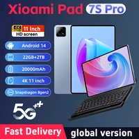 2025 New Original Global Edition Tablet PC Pad 7S Pro, with Snapdragon 8gen2, Android 14 HD 4K, 22GB + 2TB, Dual SIM 5G and WIFI 1