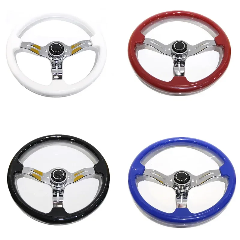 

Refitting Racing 14 Inch 350mm Shallow Concave Drift Steering Wheel / ABS Steering Wheel