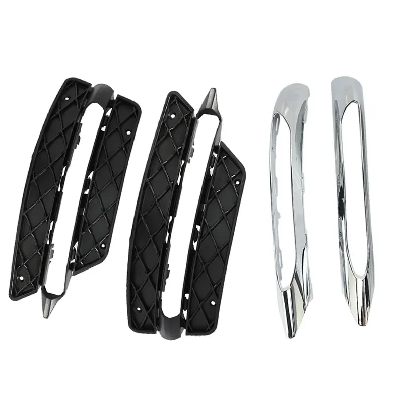 

2048851353 2048851453 2048852974 2048853074 Car Front Bumper Grille Fog Lamp Cover Grille for Mercedes Benz W204 2012-2014