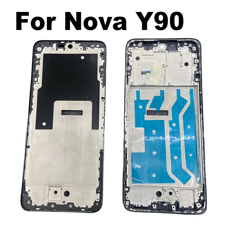 

For Huawei Nova Y90 Middle Frame Front Bezel Back Lcd Housing Holder Rear Plate Chassis Replacement