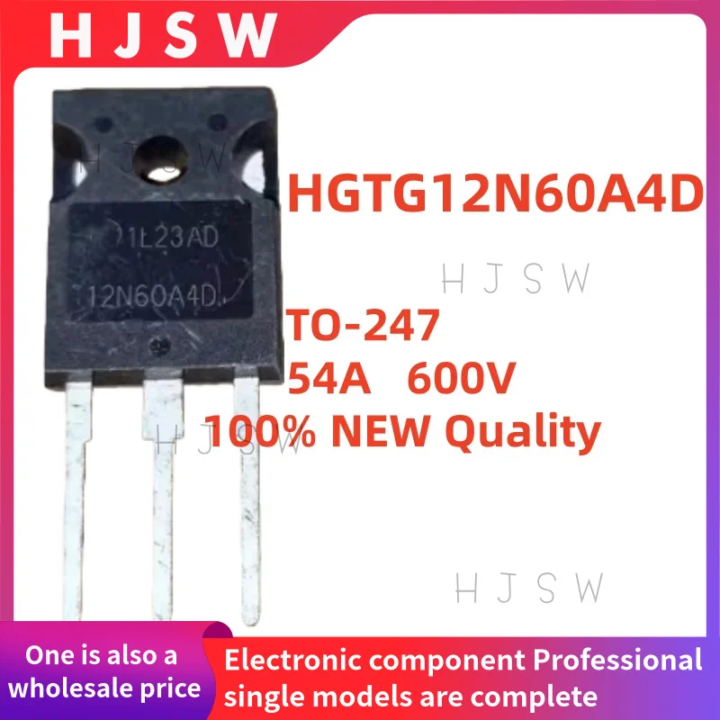 High-Power TO-247 IGBT - 5PCS Pack, 54A 600V Capacity